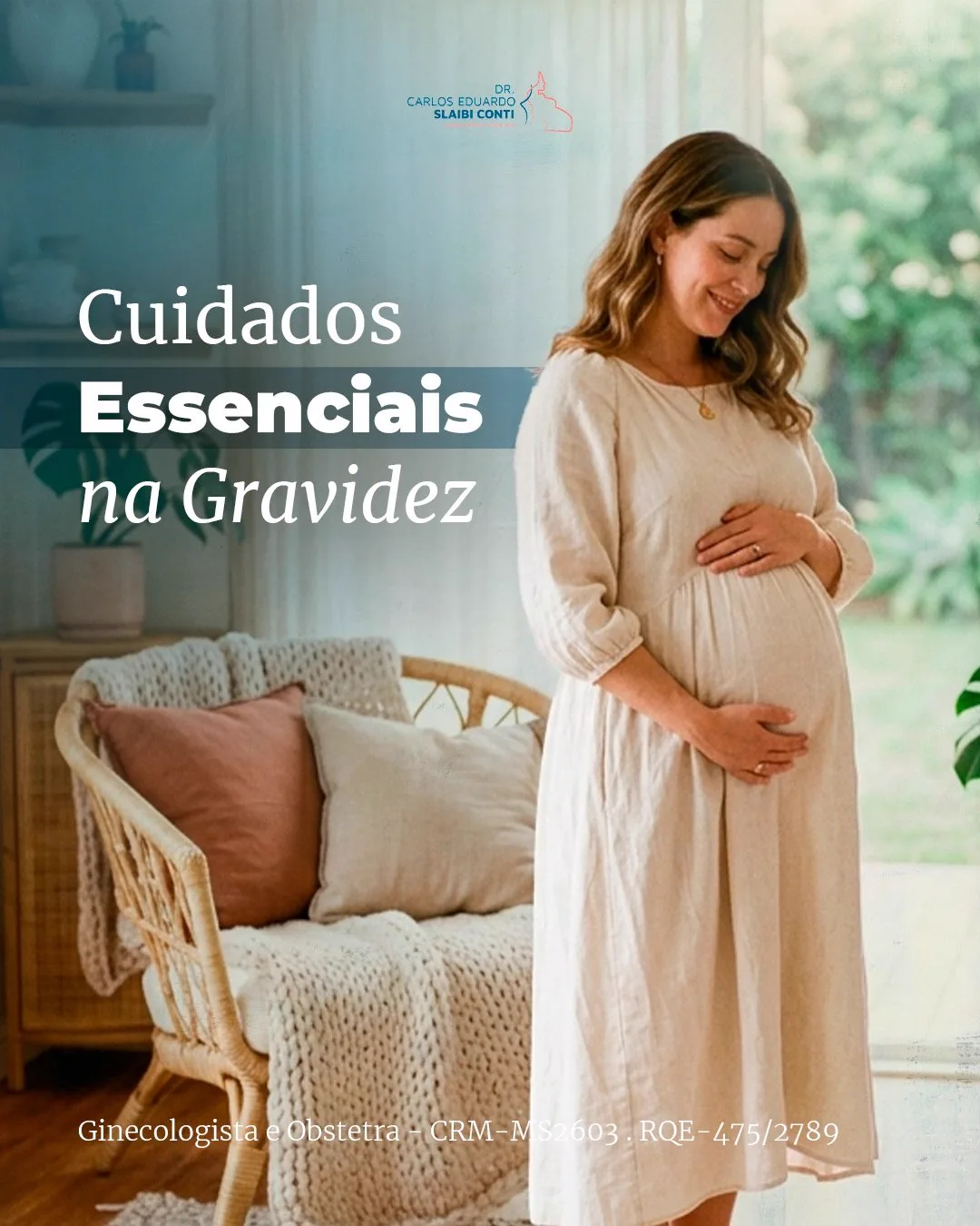 Capa do post: Cuidados Essenciais na Gravidez