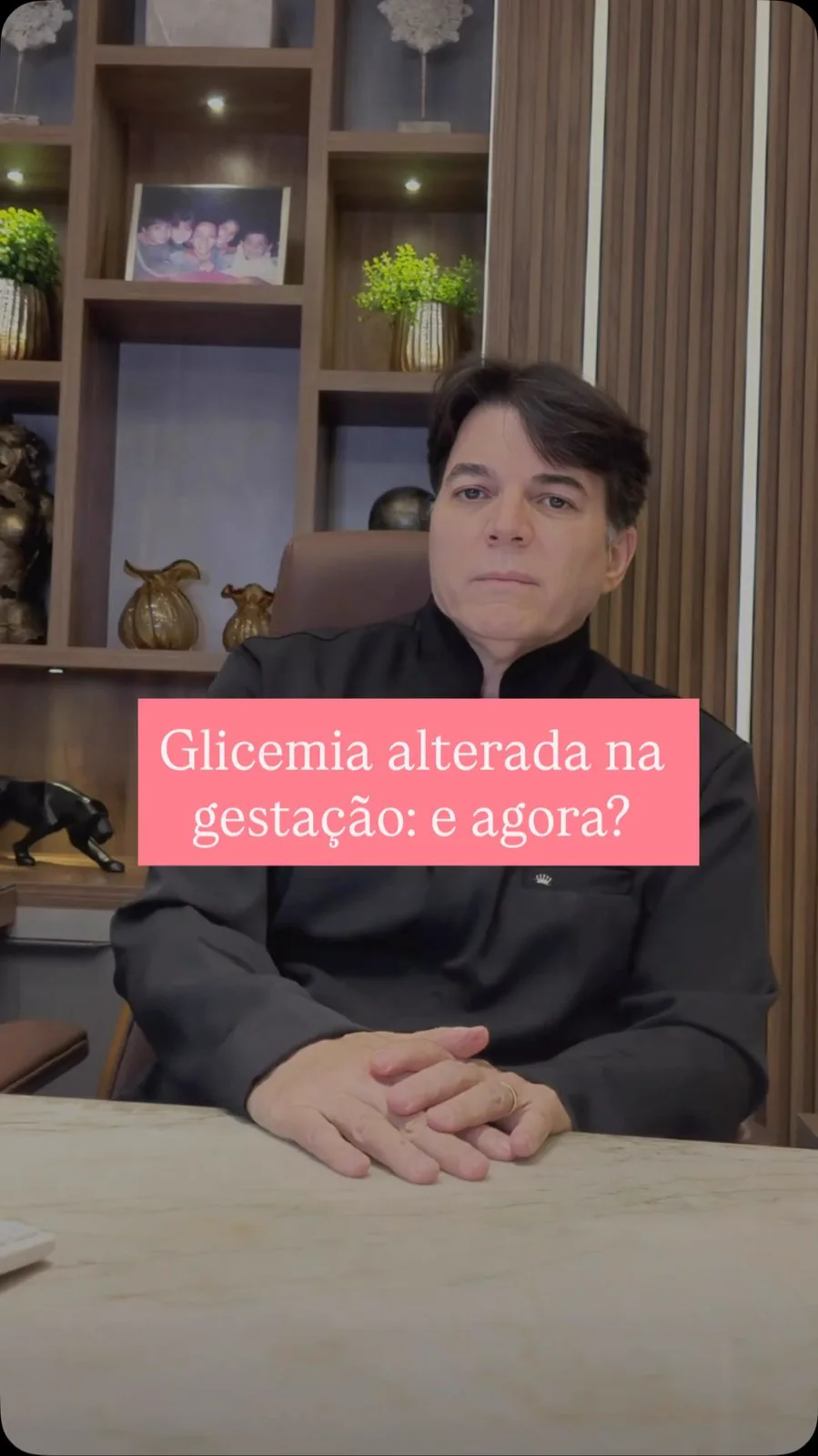 Capa do reel: Glicemia alterada na gestação: e agora?